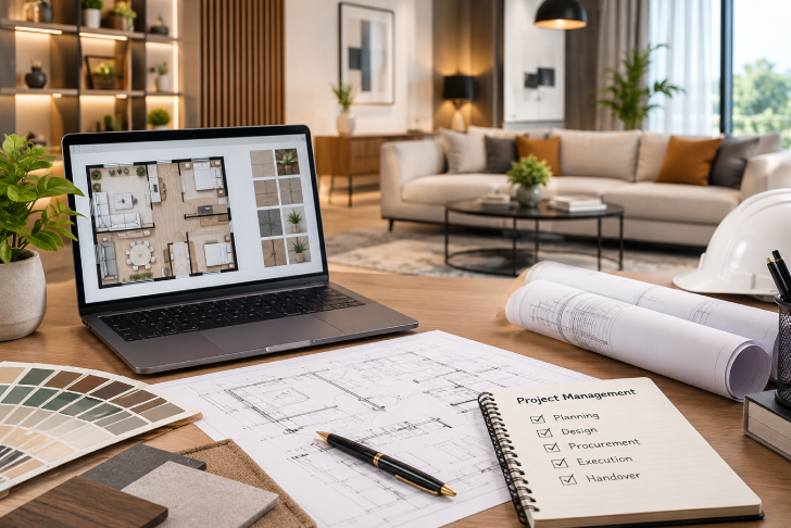 Turnkey Interior Design Services in Ahmedabad